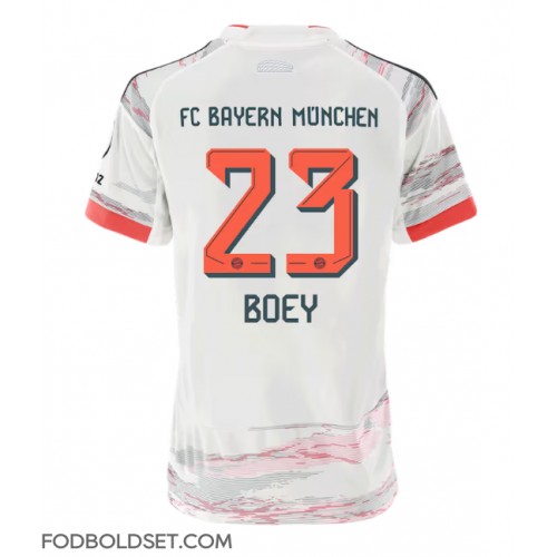 Bayern Munich Sacha Boey #23 Udebanetrøje Dame 2025-26 Kortærmet